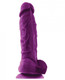 Coloursoft 5 inches Silicone Soft Dildo Purple by NS Novelties