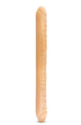 B Yours 18 inches Double Dildo Beige by Blush Novelties