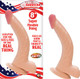Real Skin All American Whoppers Dong With Balls 8 Inches by NassToys - Product SKU NW22321