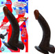 Afro American Whoppers 8in Curved Dong With Balls by NassToys - view 2