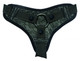 Midnight Lace Strap On Harness Black O/S by Sportsheets