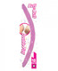 Butt To Butt Double Play Pink Dildo by NassToys - view 2