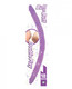 Butt To Butt Double Play Lavender Purple Dildo by NassToys - Product SKU NW28282