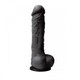 5 inches Silicone Dildo Suction Cup Black Sex Toy