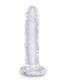 King Penis Clear 6 inches Penis by Pipedream Products - view 4