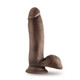 XX Elysium Dual Density Chocolate Brown Dildo Adult Sex Toy