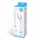 Glas 8 inches Slimline G-Spot Glass Dildo Clear by Electric Eel Inc - view 2