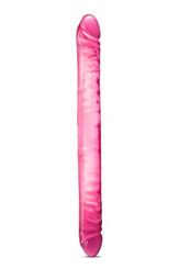 B Yours 18 inches Double Dildo Pink by Blush Novelties