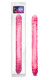 B Yours 18 inches Double Dildo Pink by Blush Novelties - view 3