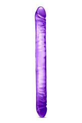 B Yours 18 inches Double Dildo Purple by Blush Novelties