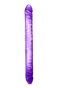 B Yours 18 inches Double Dildo Purple by Blush Novelties