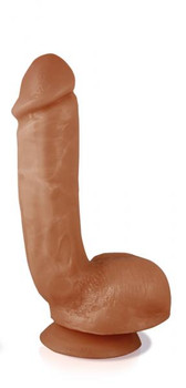 X5 Mister Grande Latin Brown Dildo by Blush Novelties