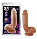X5 Mister Grande Latin Brown Dildo by Blush Novelties - view 2