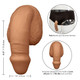 Packer Gear 5 inches Silicone Packing Penis Tan by Cal Exotics - view 4
