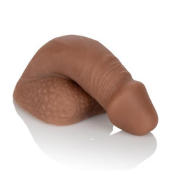 Packer Gear 5 inches Silicone Packing Penis Brown by Cal Exotics