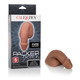 Packer Gear 5 inches Silicone Packing Penis Brown by Cal Exotics - view 4