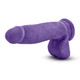Blush Novelties Au Naturel Bold Pleaser 7 In Dildo Purple - Product SKU BN36411