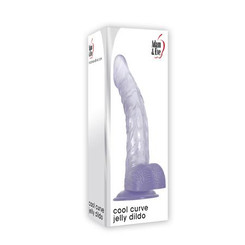 Adam & Eve Cool Curve Jelly Dong Sex Toy
