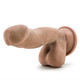 Au Naturel 6.5 inches Sensa Feel Dildo Tan Latin by Blush Novelties - view 2