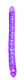 Translucence Slim Jim Duo Double Dong 17.5 Inch - Purple Sex Toys