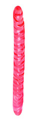 Translucence Slim Jim Duo Double Dong 17.5 Inch - Pink Best Adult Toys