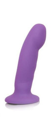 Cici Pure Silicone Dildo Purple Adult Sex Toys