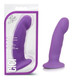 Cici Pure Silicone Dildo Purple by Blush Novelties - view 2