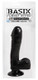 Basix 7.5 inches Black Dong with Suction Cup by Pipedream - Product SKU PD422123