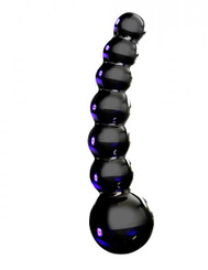 Icicles No 66 Glass Massager Black Adult Toys