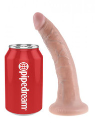King Penis 7in Penis - Beige by Pipedream Products
