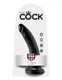 Pipedream King Cock 7 Inches Dildo Black - Product SKU PD550223