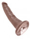 King Penis 7 Inches Penis - Brown by Pipedream Products - view 4