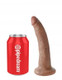 King Penis 7 inches Penis Tan Dildo by Pipedream Products - view 3