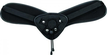 Ultimate Adjustable Harness Black Faux Leather O/S Sex Toys