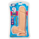 Cloud 9 Novelties Thick Dong with Balls & Suction Beige 9 inches - Product SKU WTC30210