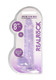 RealShaft Dildo 8in Realistic Dildo W/ Balls Purple by SHOTS AMERICA - view 4