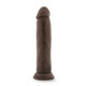 Dr Skin 9.5 inches Penis Chocolate Brown Dildo by Blush Novelties