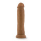 Dr Skin 9.5 inches Penis Mocha Tan Dildo by Blush Novelties - view 4