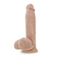 The War Hero 8 inches Realistic Penis Dildo Beige by Blush Novelties - view 4
