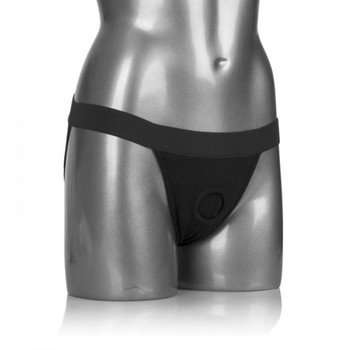 Packer Gear Black Jock Strap 2XL/3XL by Cal Exotics