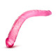 B Yours 16 inches Double Dildo Pink by Blush Novelties - view 2