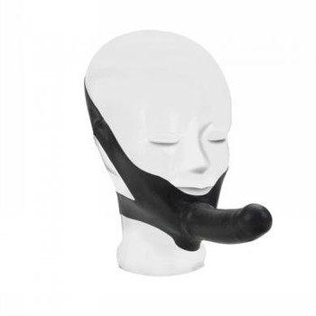 The Original Accommodator Latex Dong Black by Cal Exotics