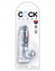 King Cock Clear 5 inches Cock with Balls by Pipedream - Product SKU PD575120