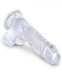 Pipedream King Cock Clear 5 inches Cock with Balls - Product SKU PD575120