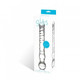 Joystick Glass Dildo Wand Anal & G-Spot Clear by Glas Toy - view 2