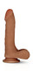 X5 Grinder Latin Realistic Dildo Brown by Blush Novelties