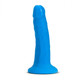 Neo Elite 6in Dual Density Penis Neon Blue by Blush Novelties - view 4