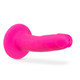 Neo Elite 6in Dual Density Penis W/ Balls Neon Pink by Blush Novelties - view 3