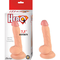 Hero 7.5in Cocksmith Dildo Adult Sex Toys