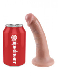 King Penis 6 Inches Dildo Beige by Pipedream Products